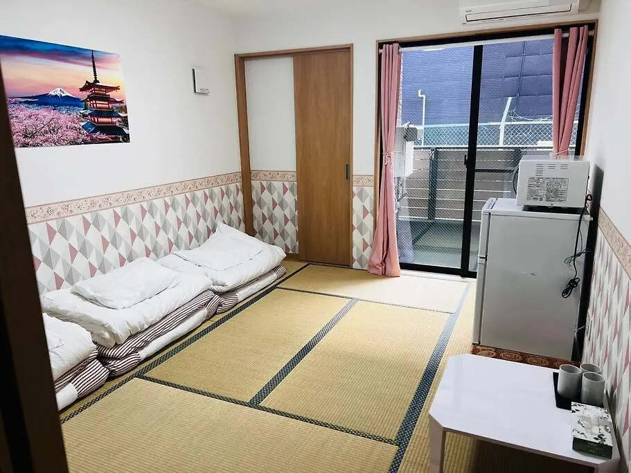 全新上线花跡民宿4号館102，关西机场直达萩之茶屋出站1分钟！难波、心斋桥4分钟车程！ Osaka Japan